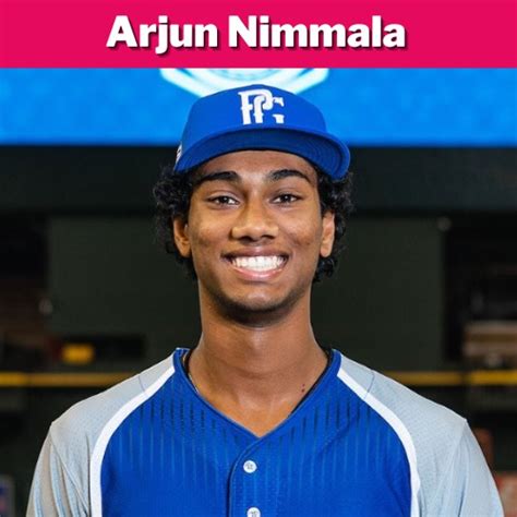Arjun nimmala wikipedia Strawberry Crest (Florida) shortstop Arjun Nimmala is expected to hear his name called in the first round of the MLB Draft on July 9